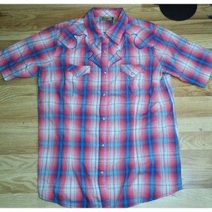 Wrangler - Women's Western Retro Shirt Size Medium LW5013M Snap Button Up